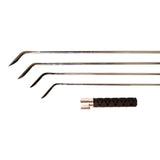 Anson PDR TEQUILA TOOLS CABALLERO 1 HUB SET with tactical inline handle and four metal PDR rods with single blade tips.