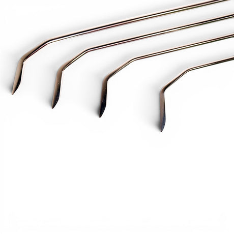 Anson PDR TEQUILA TOOLS Caballero 2 double bend rod set with sharp leading edges. Metal PDR tools.