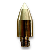 Anson PDR Duel Angle Tip made of polished titanium with a 5/16-18 thread for PDR professionals.
