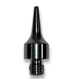 Anson PDR titanium PDR knockdown tip with a polished finish and threaded base. Includes Pee Wee, Firing Pin, and Silencer tips.