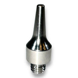 Anson PDR Titanium Silencer Tip for PDR professionals, polished finish, 5/16-18 thread.
