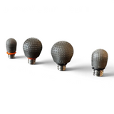 Anson PDR VIP Star Series set of four textured composite and rubber pushing tips with screw-on threads