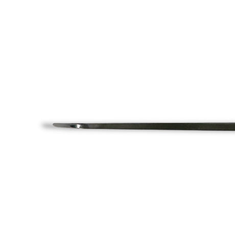 Anson PDR Tequila PDR Whale Tail 1 1/4 inch metal PDR tool with a flat, tapered tip.
