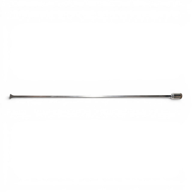 Anson PDR Tequila Stainless Steel Whale Tail PDR tool, 25 inches long with sharpened tips and hub end.