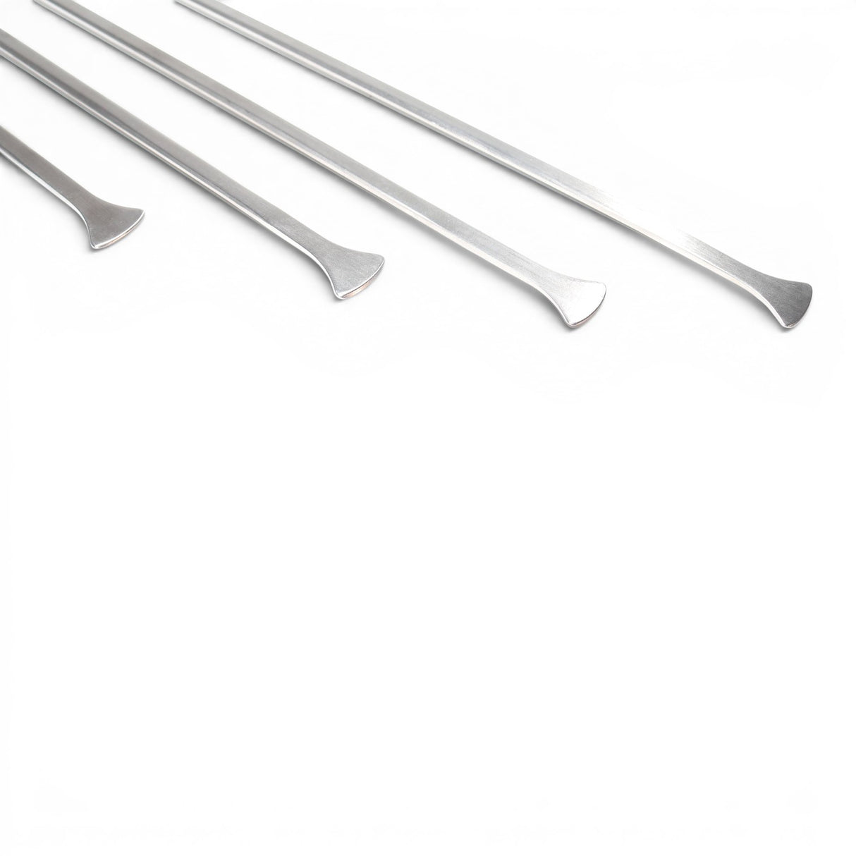 Anson PDR Tequila Stainless Steel Whale Tail PDR tools with sharpened tips for cutting glue.