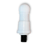 Anson PDR Dent Vision white TPU plastic pawn tip with a 5/16-18 threaded base for paintless dent repair tools