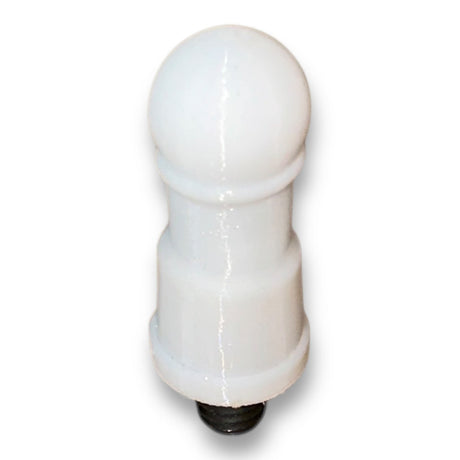 Anson PDR Dent Vision white TPU plastic pawn tip with 5/16-18 threaded base for paintless dent repair