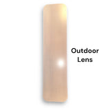 Anson PDR X-Factor outdoor transparent lens, 48" x 12", for hail light customization.