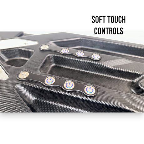 Anson PDR X-Factor 48 inch PDR light with soft touch illuminated buttons and ridged housing.