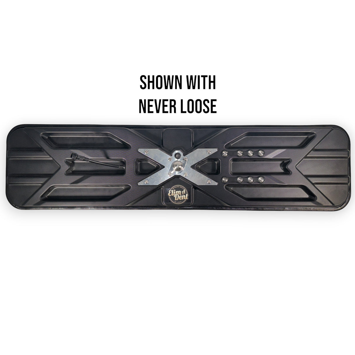 Anson PDR X-Factor 48 inch PDR light with ridged housing and removable rubber band for shock absorption.