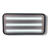 Anson PDR X-Factor Mini wide 20" PDR light with three white LED bars and a black protective band.