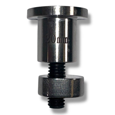 Anson PDR 20mm stainless steel dent puller tab for cold glue automotive dent repair.