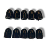 Anson PDR Black Morph soft bullet style tips made of custom molded urethane. Sold in bags of 10.