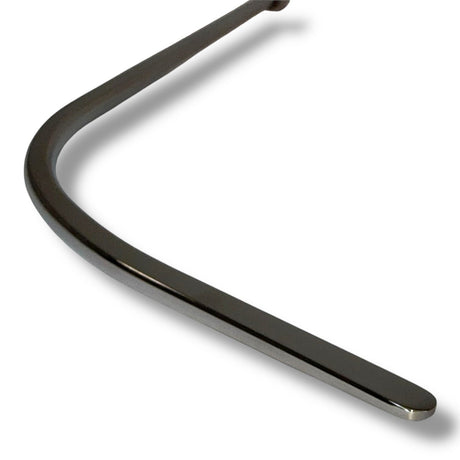 Anson PDR COMPACT HUB Slow J Blade Rods tool for tight spaces, 14-inch length, 3/8 diameter, metallic finish.