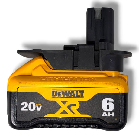 Anson PDR Trifecta adapter for Ryobi tools, compatible with DeWalt 20V MAX 6Ah batteries.