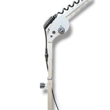 Anson PDR Econo Light Stand with adjustable boom and coiled cable. Features a locking knob for height adjustment.