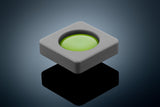 Anson PDR Glexo Diablo Cold Glue in a grey silicone mold with a bright green center, designed for paintless dent repair.
