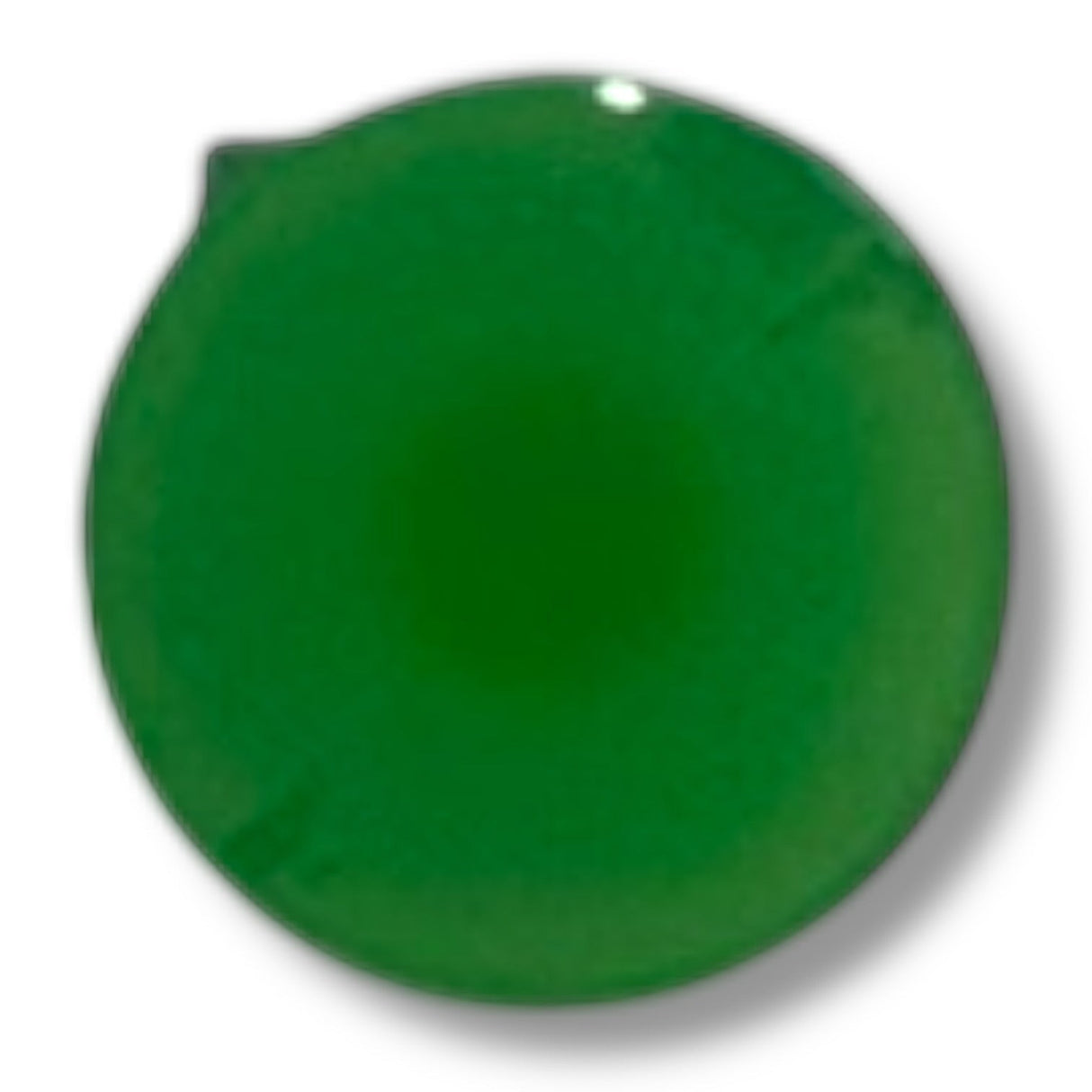 Anson PDR green round glue tab with a self-centering wedge for PDR repairs.