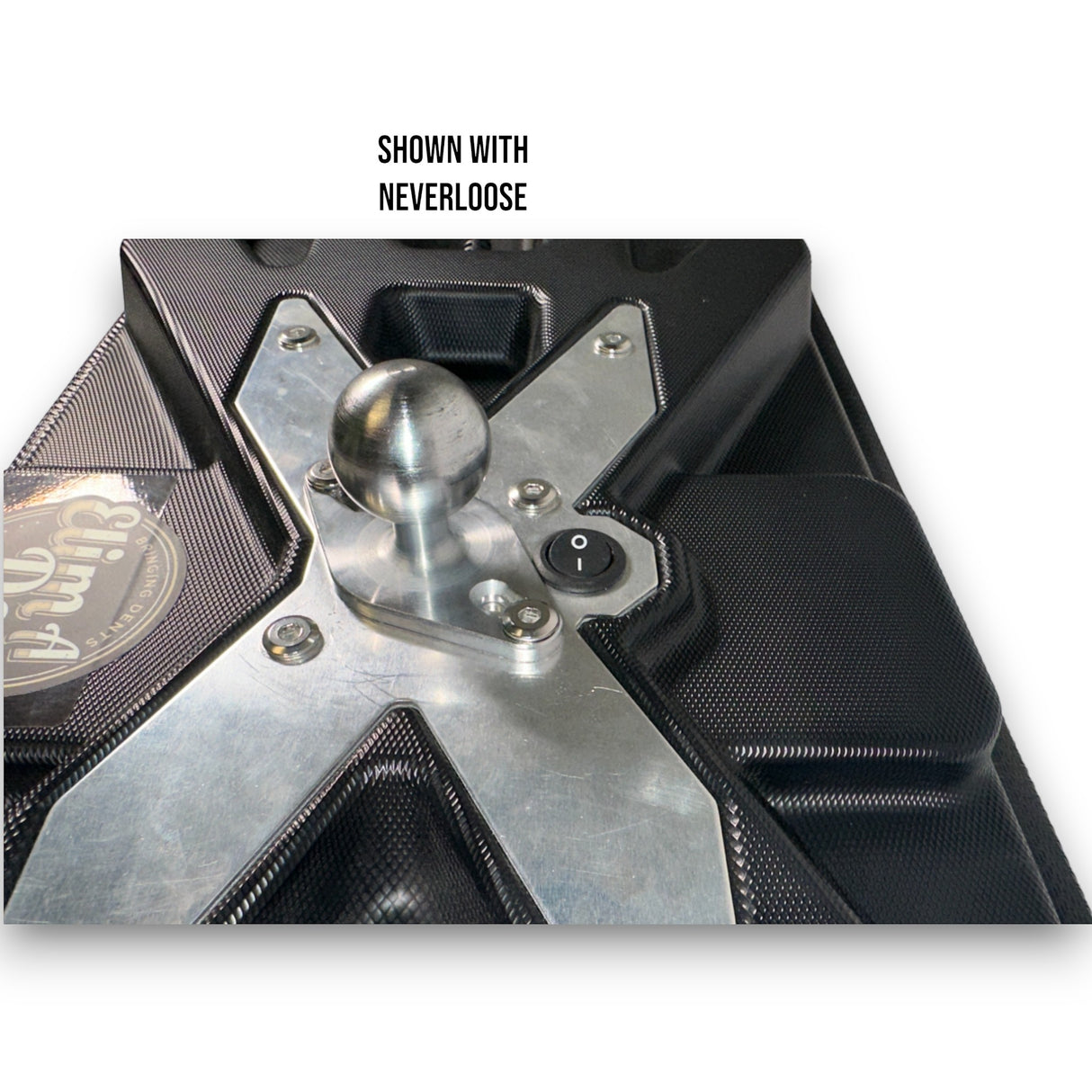 Anson PDR Econo Light Stand Hail Combo with Elimadent X-Factor PDR Light and Carbon Tech Never Loose mount.