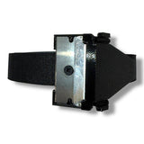 Anson PDR Tape Sniper cutter with a sharp metal blade and black elastic strap for secure handling.