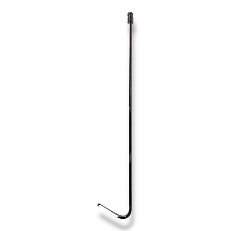 Anson PDR Tequila COMPACT Hub V Victory Rods, a 17-inch metal tool with a tapered shaft and V-shaped tip for tight spaces.