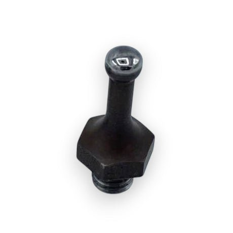VIP PDR DG Series S small blending tip, stainless steel, hex head, 1 inch long, 0.25 inch diameter.