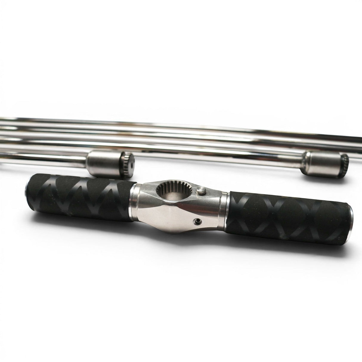 Anson PDR Tequila Double Shot Sharp Hub Set with tactical T-handle and stainless steel rods.