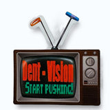 Dent Vision Shock Collar designed for PDR knockdowns. Black.