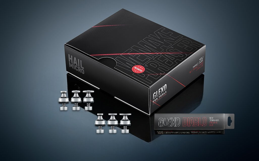 Glexo Hail Micro Kit v2 - 6 tabs with Diablo cold glue
