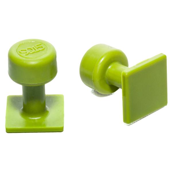 SQUARE 15MM GANG GREEN TABS 10PACK