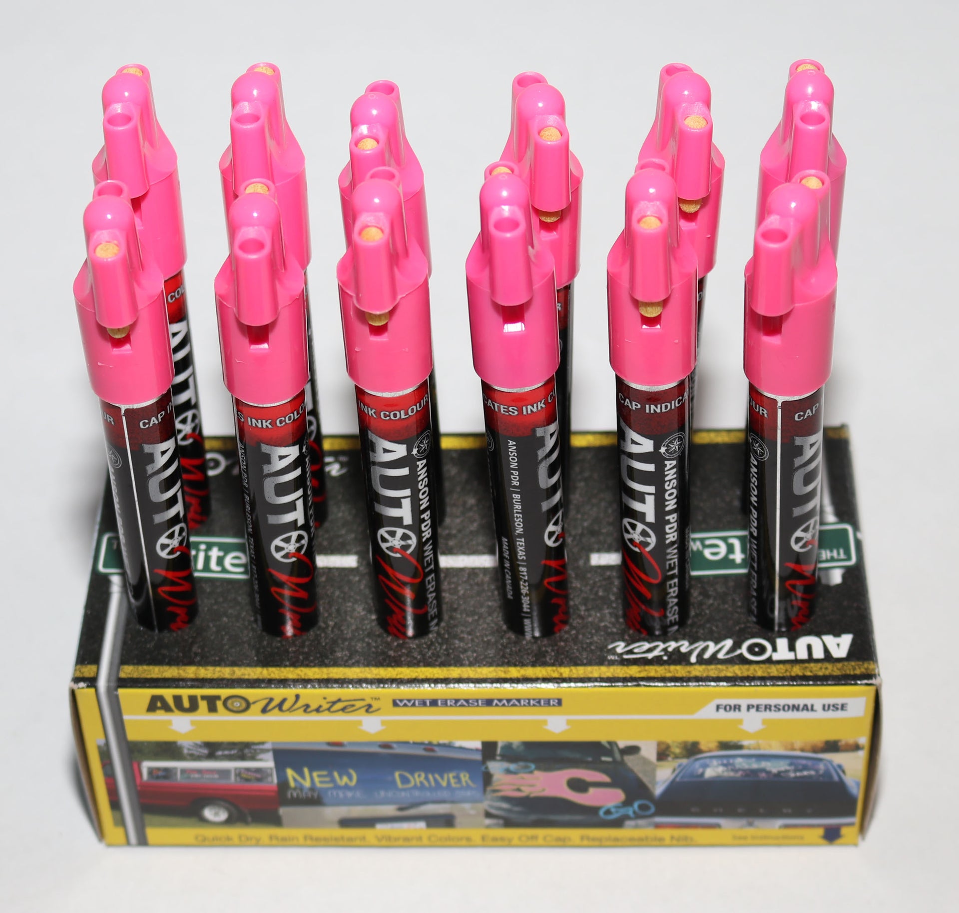 pack of Auto Writer paint markers – Anson PDR