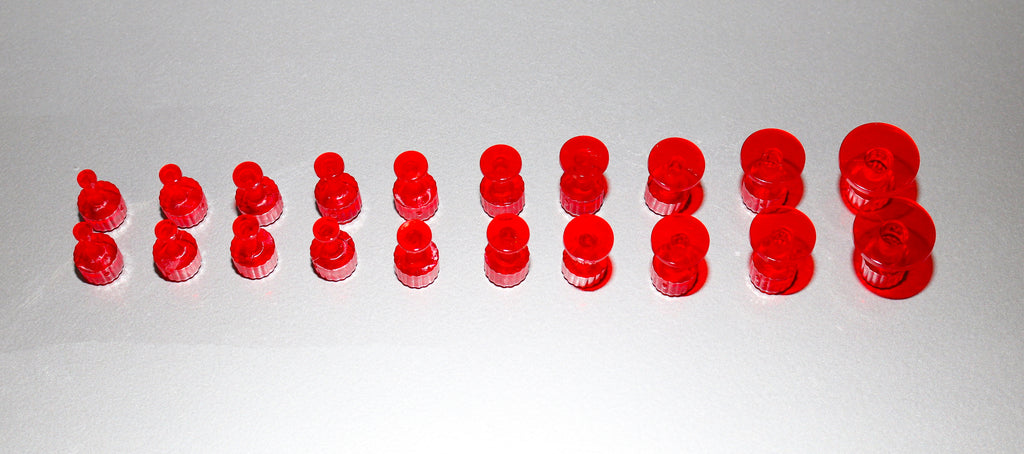 A-44-16 PDR glue tabs - 10 ct Bag of 16mm Tabs