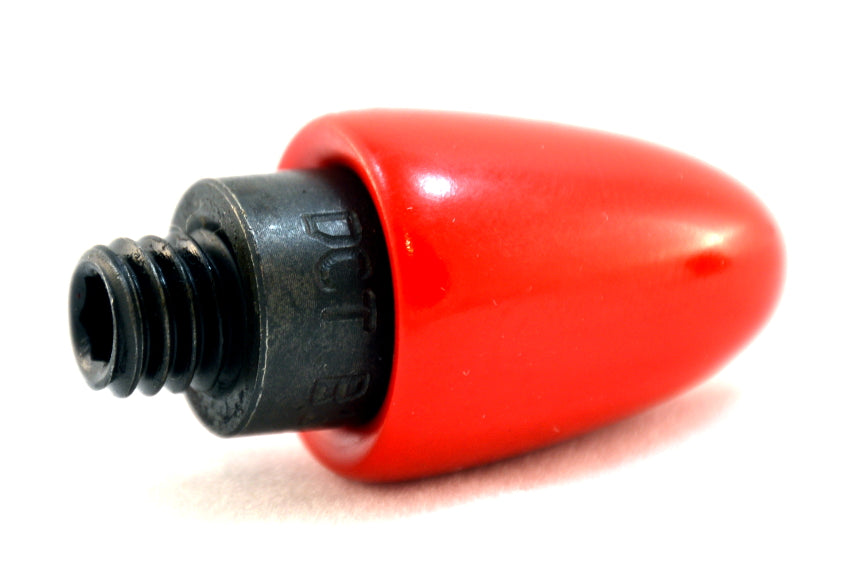 Dentcraft Bullet Tip - 6 working diameter - Steel coated in hard red PVC