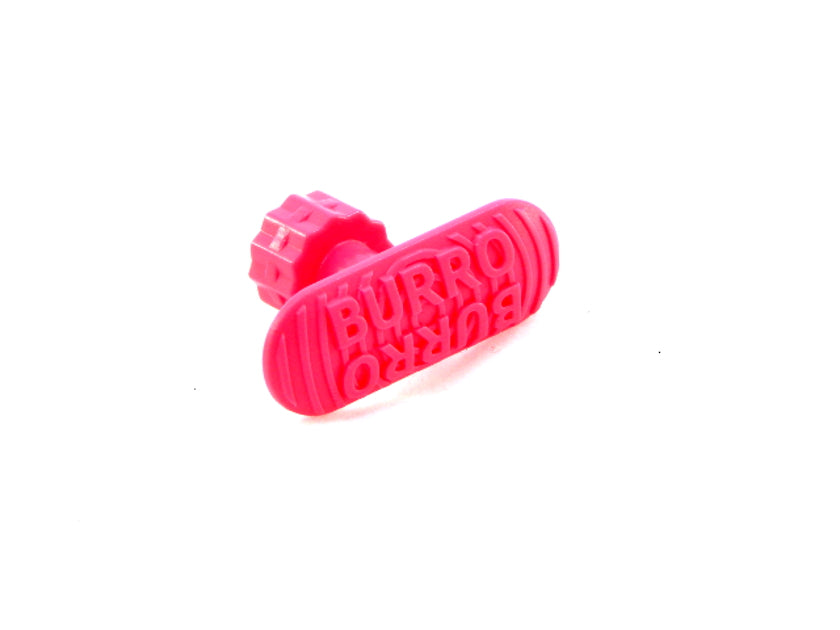 Burro PINK SERIES 34mm diameter/Pink raised grid logo 5 Piece