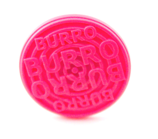 Burro PINK SERIES 27mm diameter/Pink raised grid logo   10 Piece
