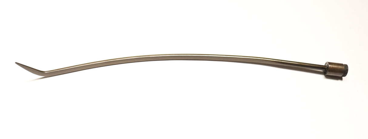 Tequila Indexing Hub Arched Hand Tool 3/8" x 21" - tip/foot to left
