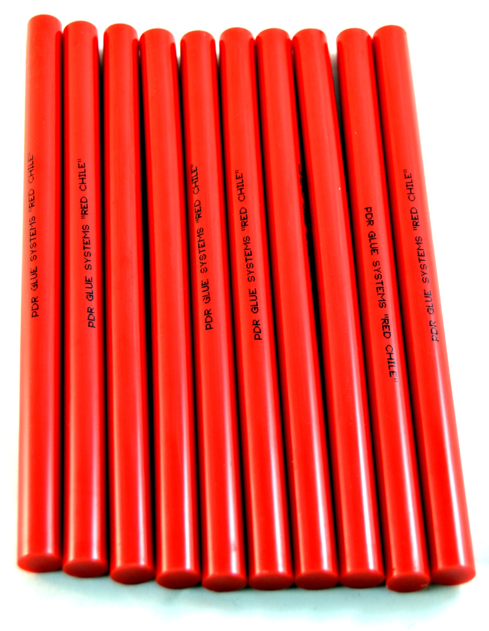 PDR Glue Systems Red Chile Dent Removal Glue Sticks Anson PDR
