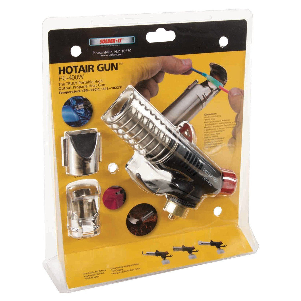 Solder-It Hg-400w Propane Heat Gun Accessories SolderIt