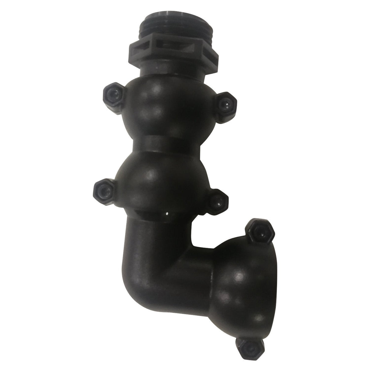 Spinal Upper Assembly (3/4 Npt, Double Socket, Elbow) - Elimadent