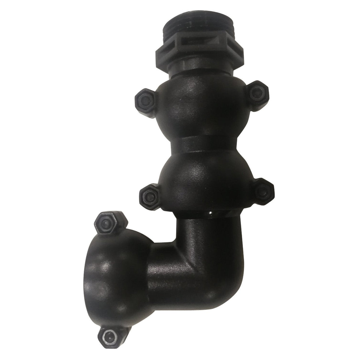 Spinal Upper Assembly (3/4 Npt, Double Socket, Elbow) - Elimadent