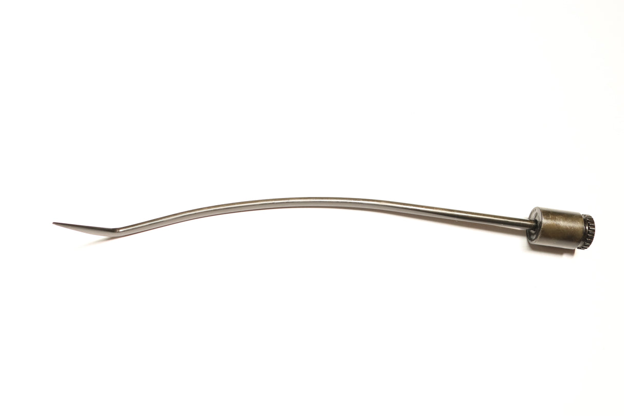 Tequila Indexing Hub Arched Hand Tool 1/4" x 11" - tip/foot to left