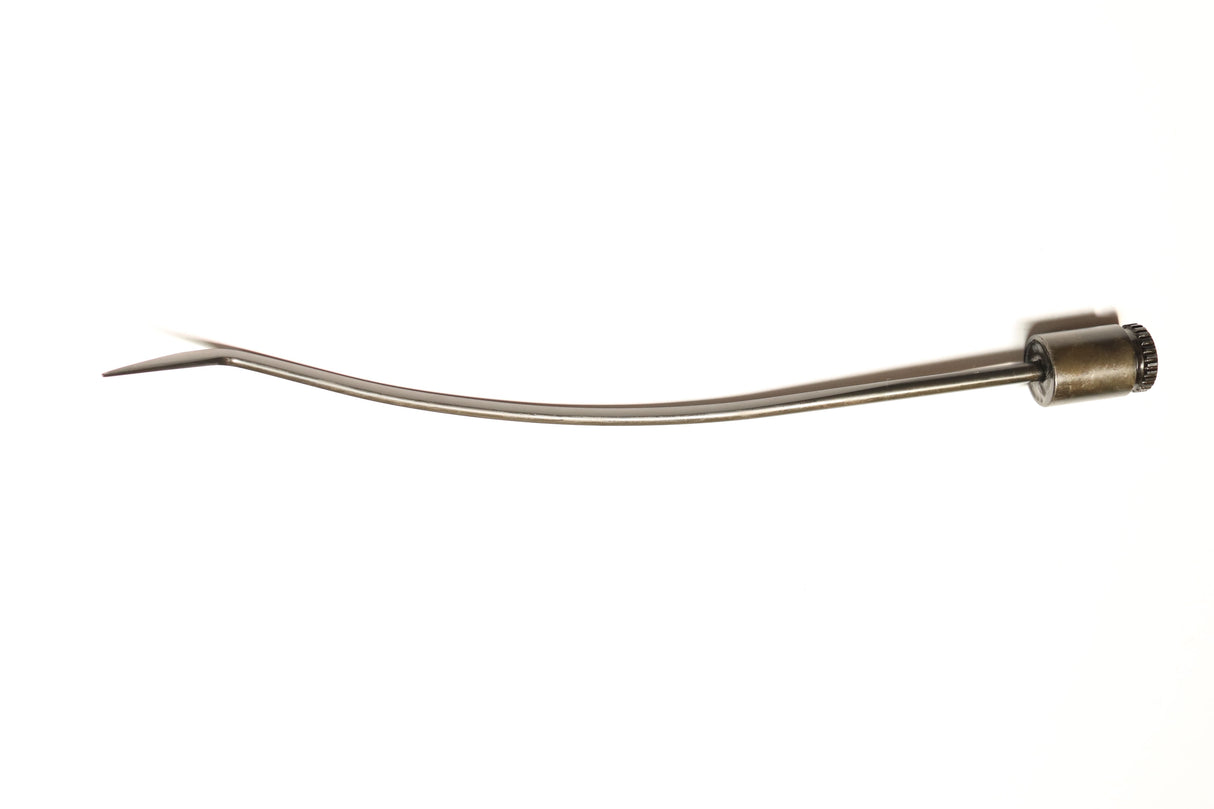 Tequila Indexing Hub Arched Hand Tool 1/4" x 11" - tip/foot to right