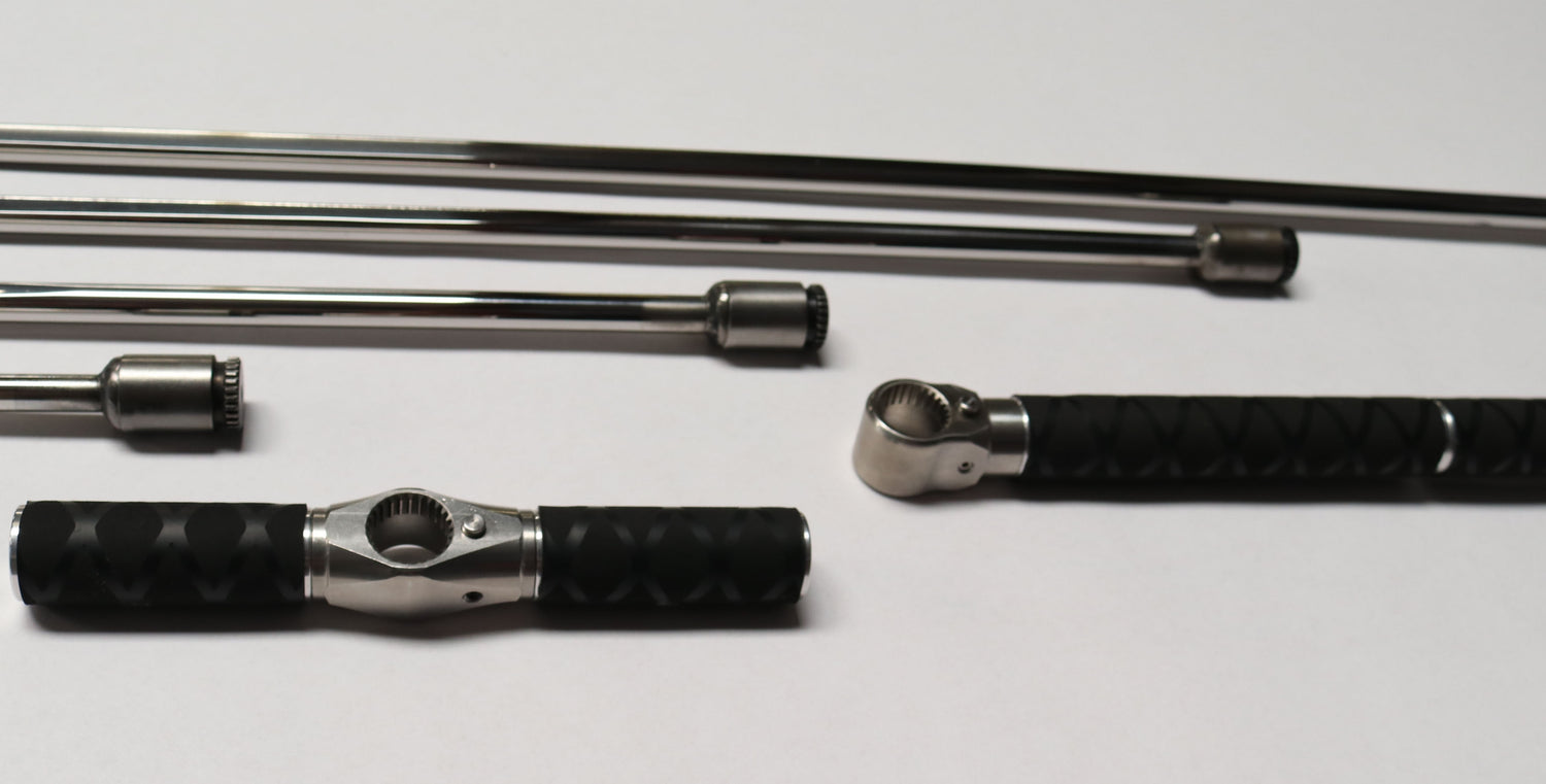 TEQUILA DOUBLE SHOT SHARP HUB FULL SET W/TACTICAL T-HANDLE AND TACTICAL HANDLE